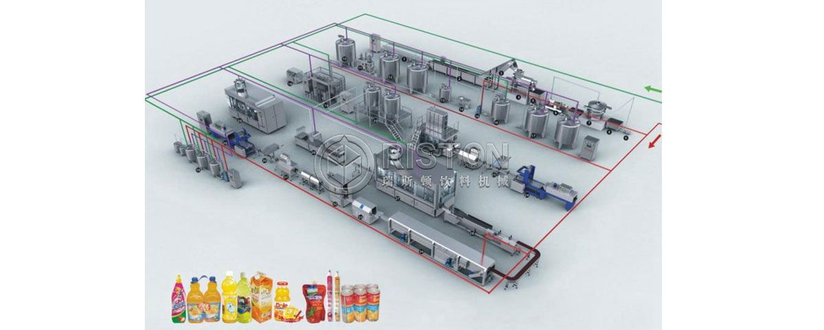 Rotary Jam Filling Line