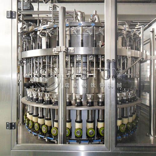 Carbonated Beverage Glass Bottle Filling Machine