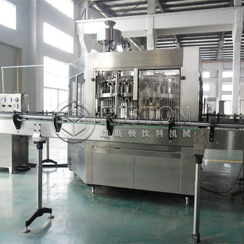 Carbonated Beverage Glass Bottle Filling Machine