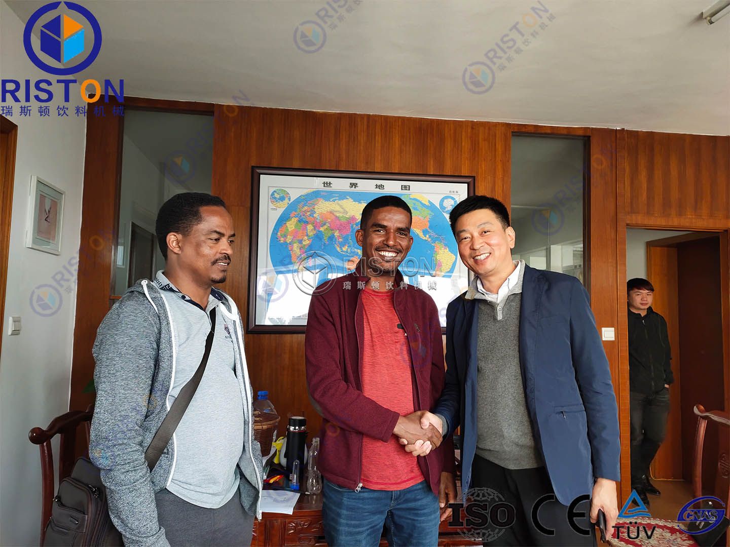 Ethiopian customer visits RISTON